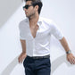 Metrogents Premium Cotton White Shirt for Man