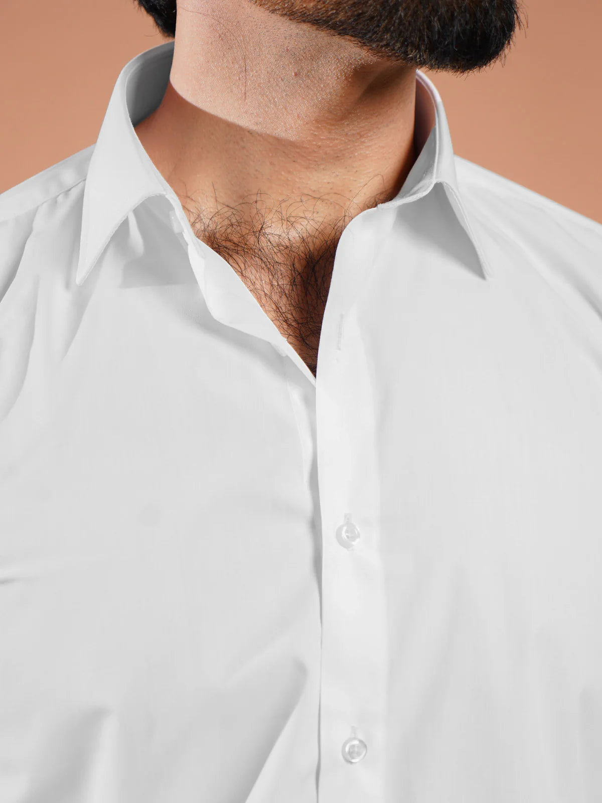 Metrogents Premium Cotton White Shirt for Man